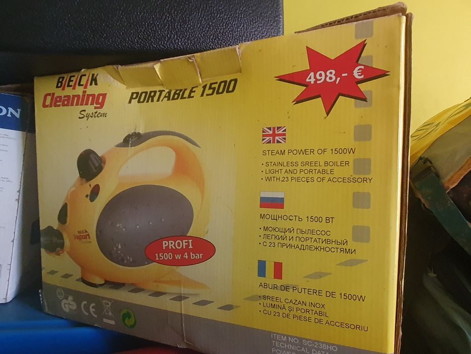 Aparat de curățat cu abur