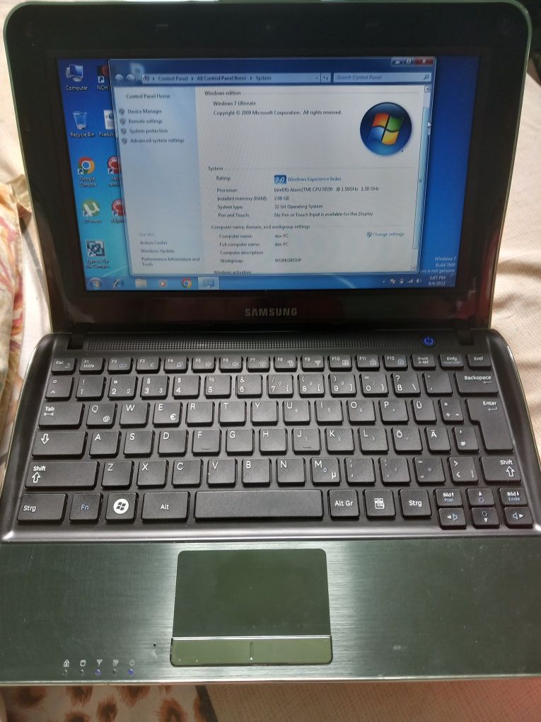 Schimb netbook samsung nf 210 + diagnoza delphi