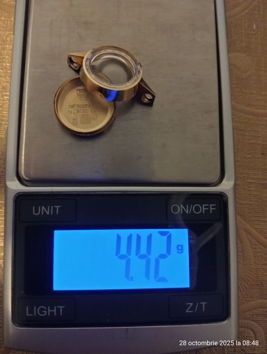 Ceas elvetian Tissot din aur 14k