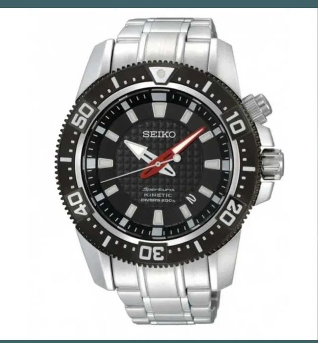 Ceas de mana Barbatesc Seiko Sportura Kinetic SKA511P1