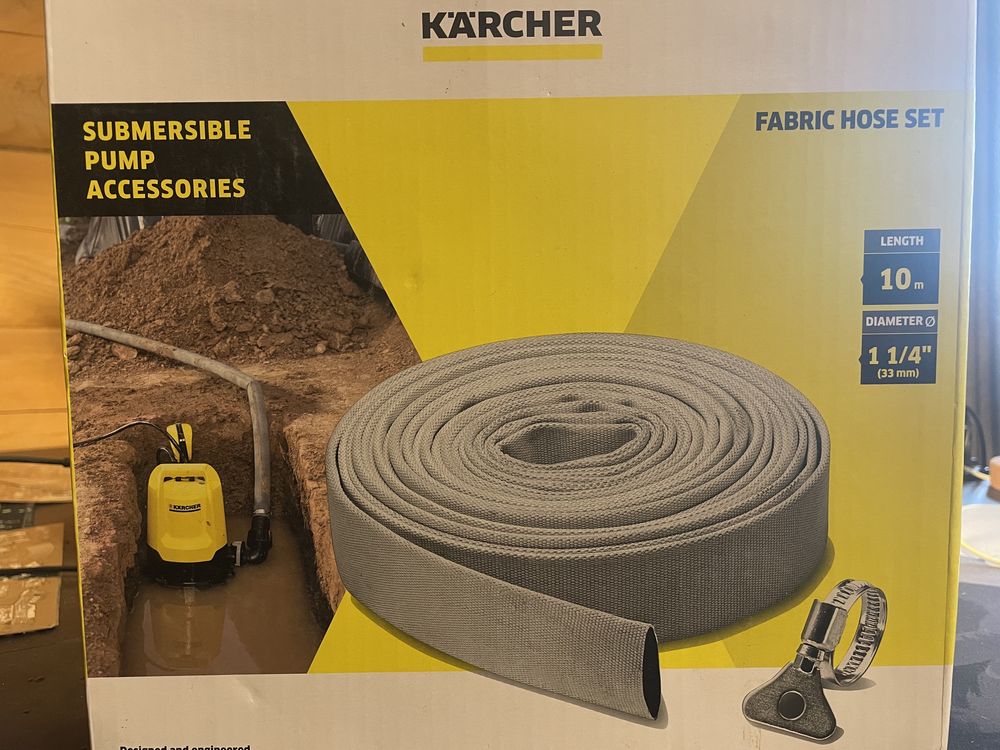 Karcher плоский шланг 10м