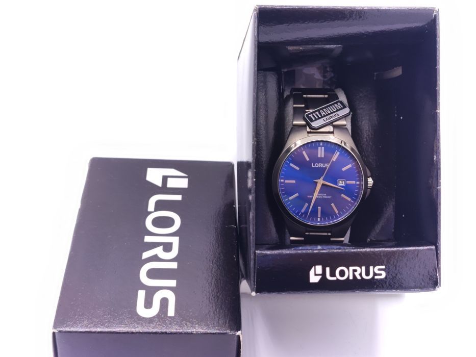 Lorus Urban RH993HX9 barbatesc curea titan, Garantie 24 luni | #D88196