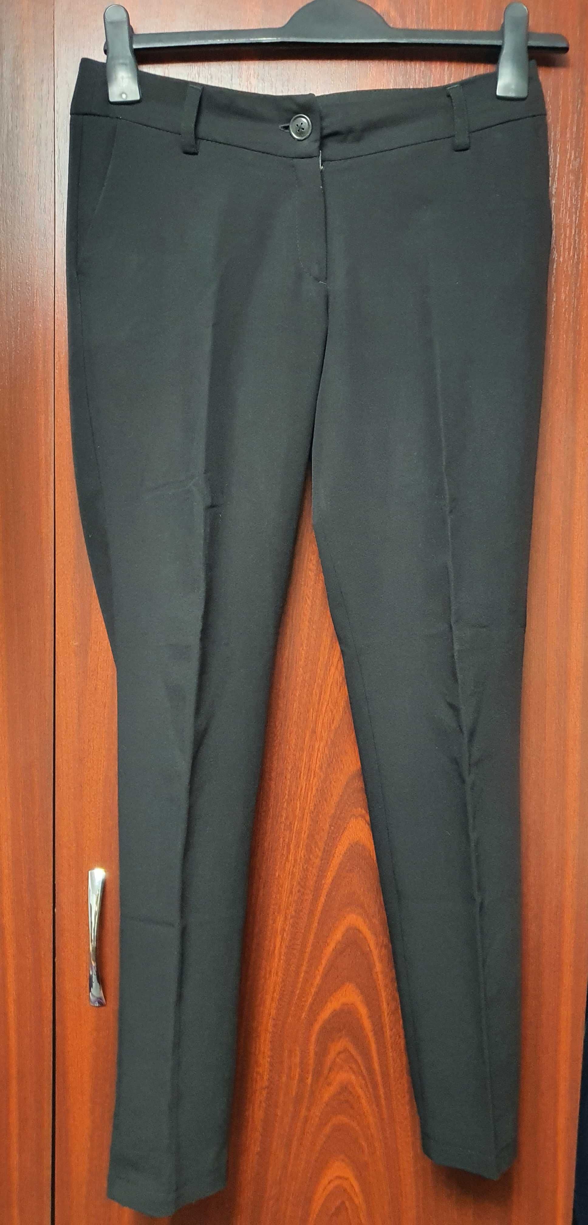 Pantaloni negri eleganti de dama, 38