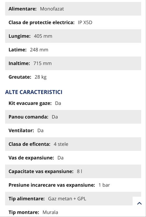 Centrala termica in condensatie Beretta Quadra Green 30 CSI