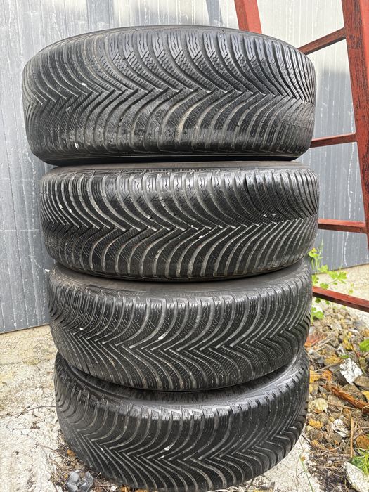 Set roti iarna VW SKODA SEAT AUDI 5x112 - 215/65/r16 Michelin Aplin 5