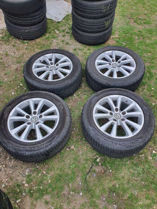 лети джанти с зимни гуми 255 55 18 Фолксваген Туарег