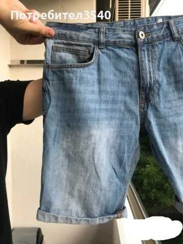 Мъжки къси дънкови панталони