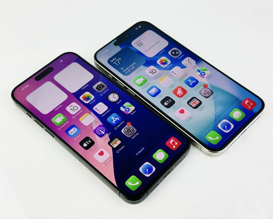 Apple iPhone 15 Pro Max 256GB Black / White Перфектен! Гаранция!