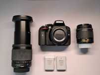 Kit Nikon 5300+Nikkor 18-55+Sigma 18-300