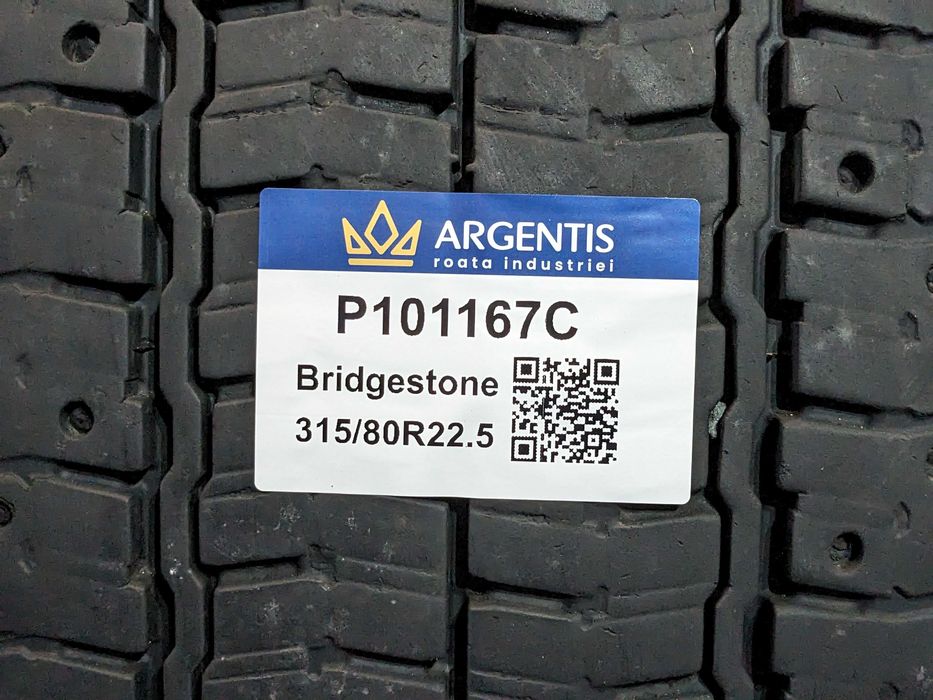 Pereche 2 anvelope 315/80R22.5 Bridgestone (cod P101167C)