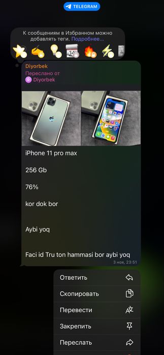 iPhone 11 pro Max 256 Gb