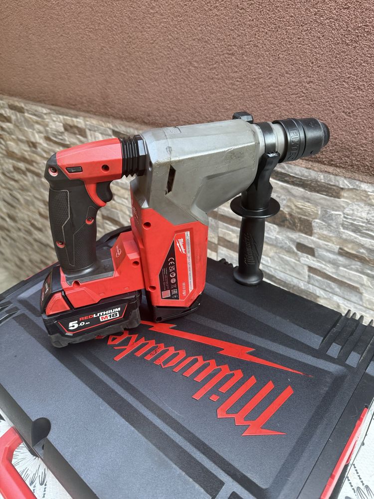 Акумулаторен перфоратор Milwaukee M18FHX-0, 18V, SDS-plus, 2.5J, 26mm