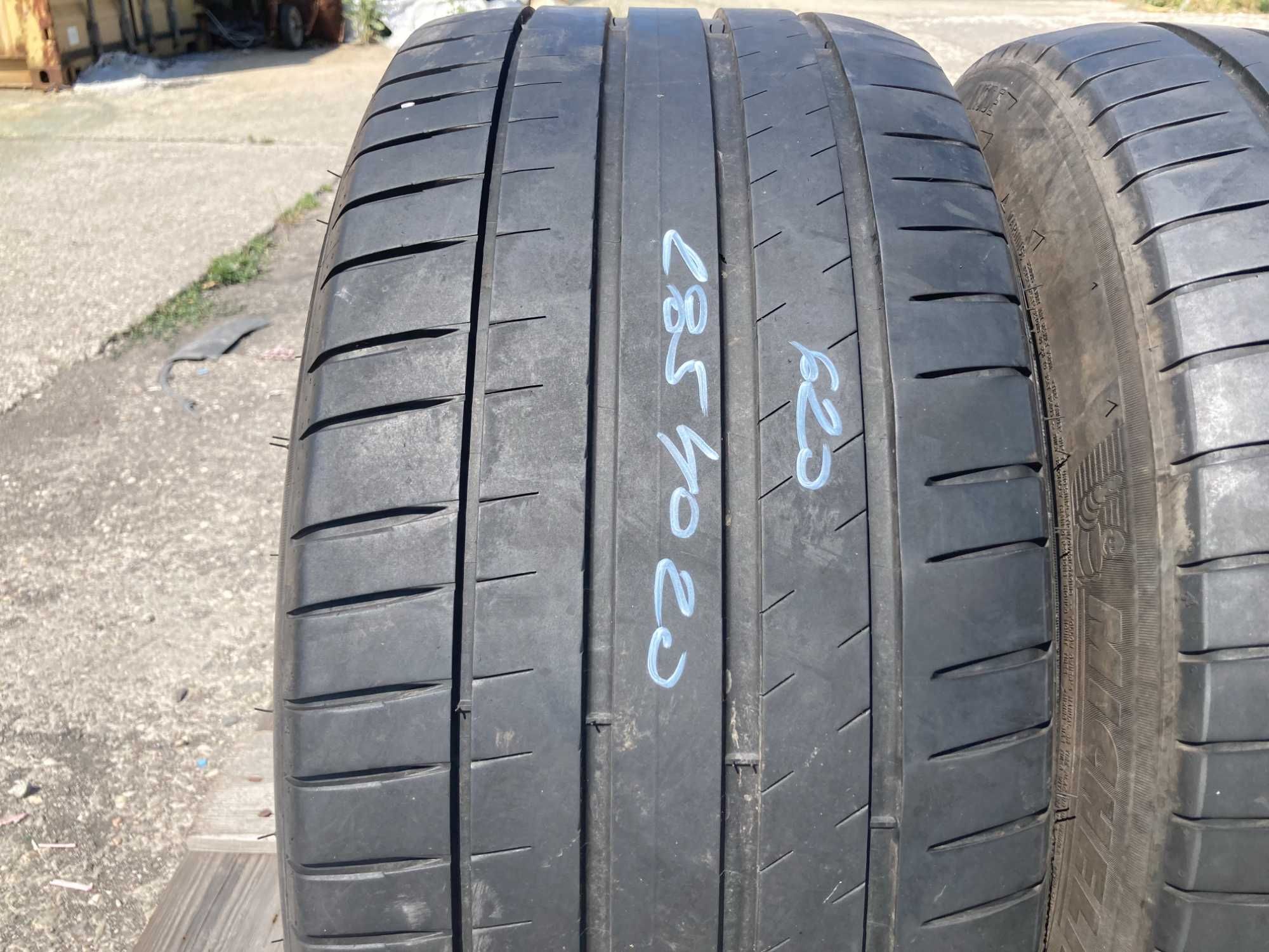 285/40/20 Michelin Pilot Sport4 2020г 5,5мм NFO Porsche