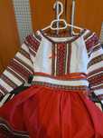 Costum national pentru fetità 7- 10 anii