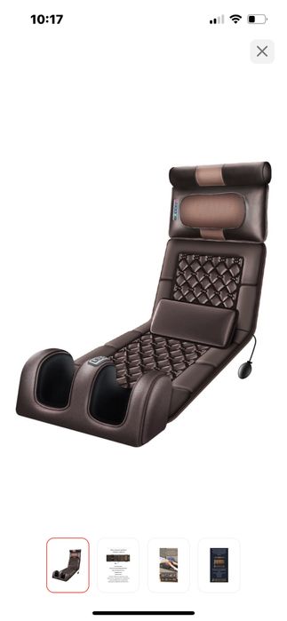 МАССАЖЕР, HSM98 с накладкой на спинку стула. вибрационный, разминающий