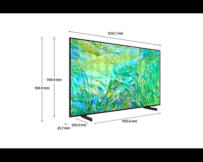 Телевизор Samsung 55* CU7100, Ultra HD* Оригинал + Бесплатная Доставка
