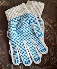Новые перчатки рабочие.