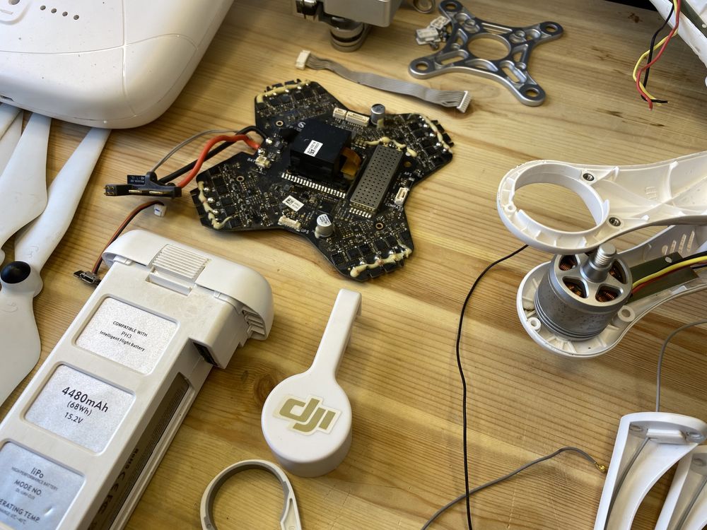 Piese Dji Phantom 3 Standard gimbal camera placa de baza baterie elici