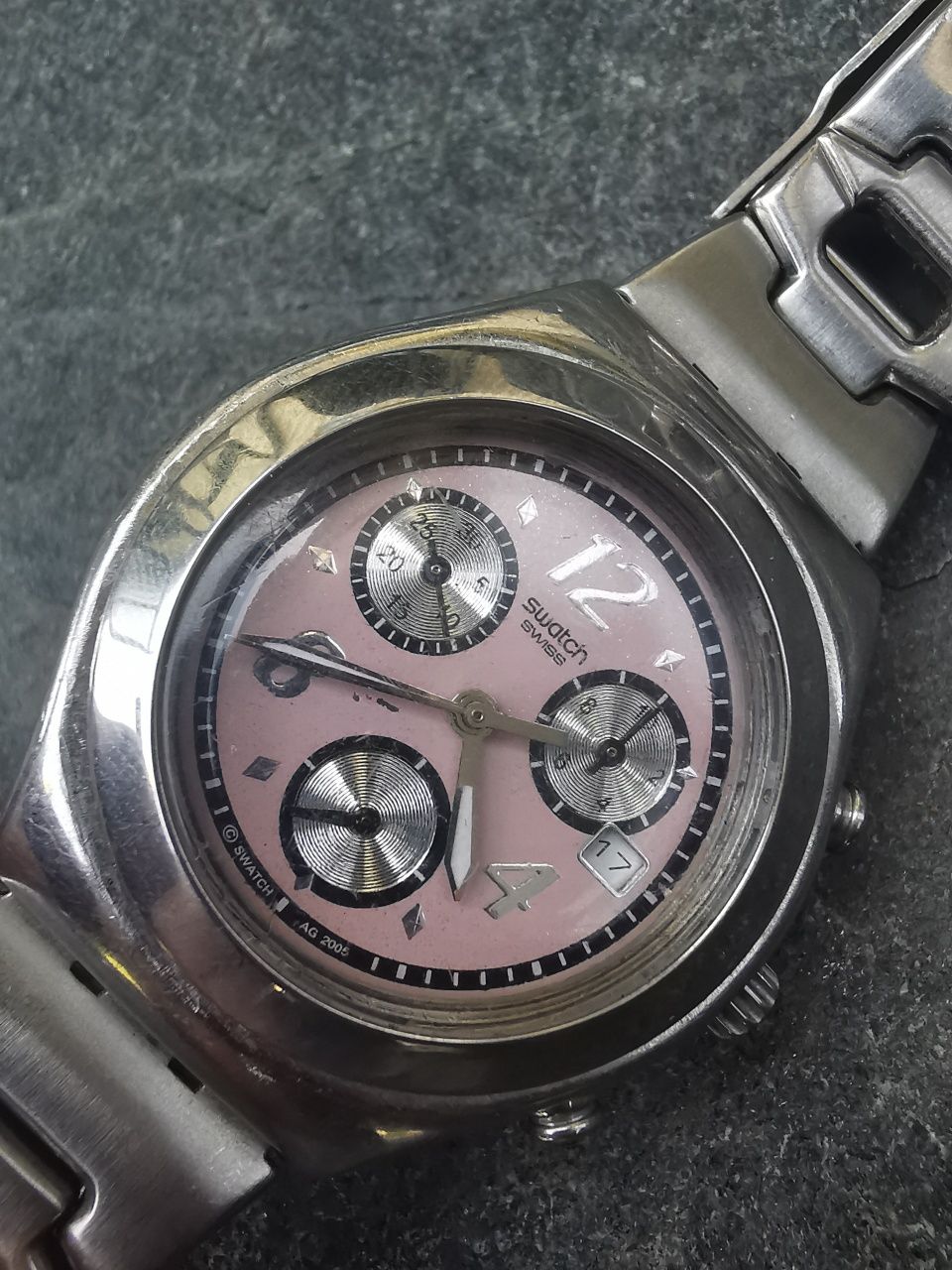 Ceas Elvetian Swatch Chronograph de Dama