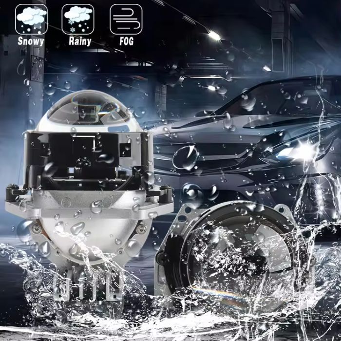 Диодни LED лупи за вграждане 3” CSP + Laser Osram, 55W, 2 бр.