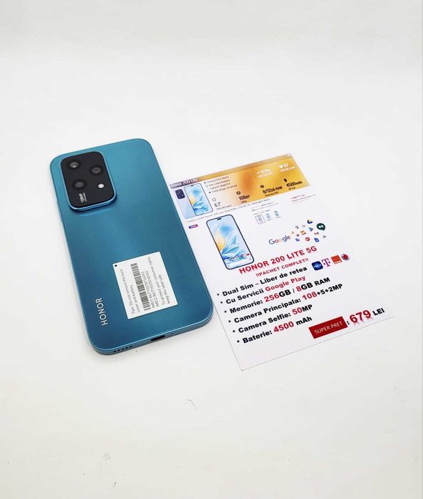 ***STAR*** Shop: Honor 200 Lite - 256 GB - Garantie!