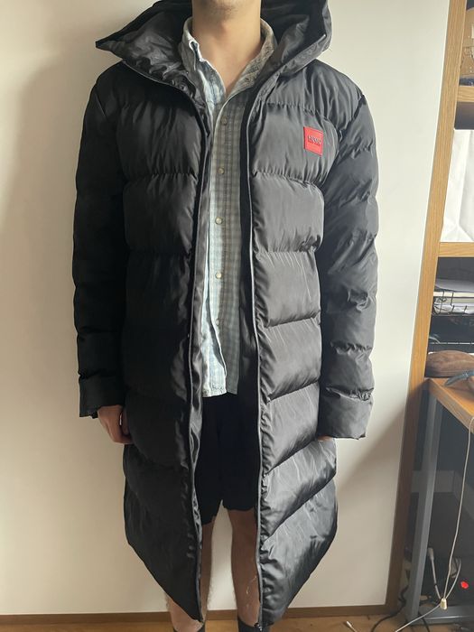 Мъжко дълго зимно яке