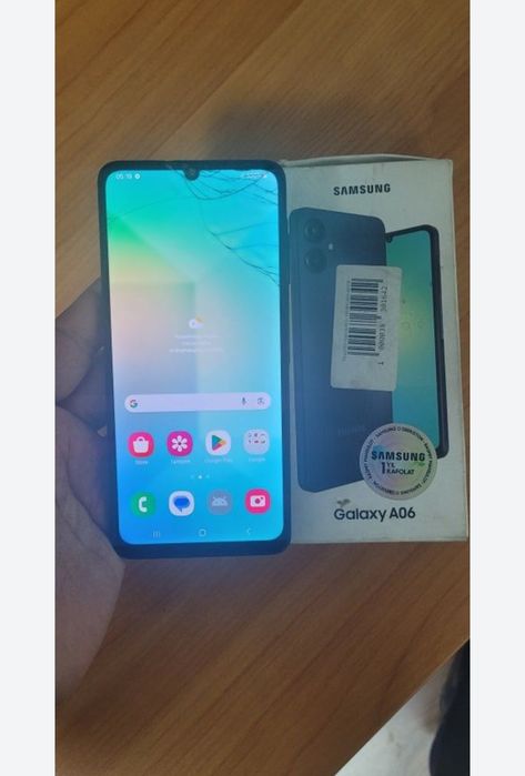Samsung Galaxy A06 8/128GB Blue 2025 Original Karobka Holati Yaxshi