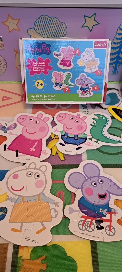 LOT PUZZLE incastru si puzzle cu 2,3,4,5,6 piese