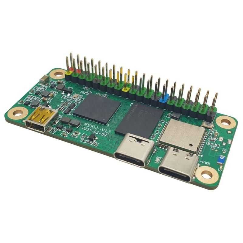 Radxa Zero 4GB/128GB D4E128T, Pinleiste nicht gelötet, ext. Antenne