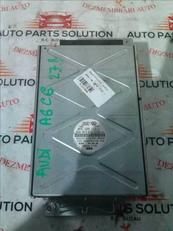 amplificator audio audi a6 c6 2.7tdi