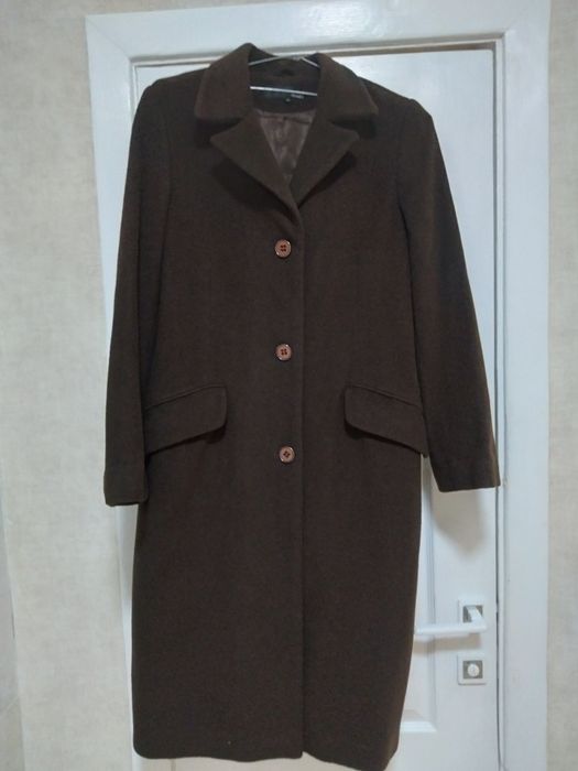 Пальто осень весна шерстяное