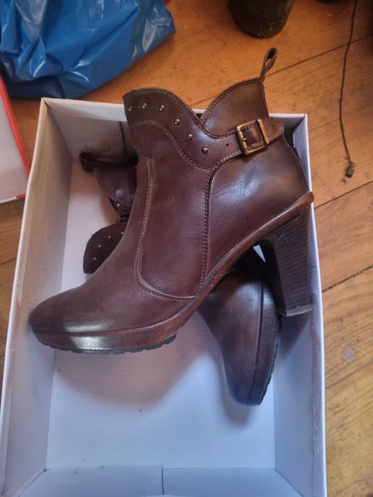 Botine piele naturala