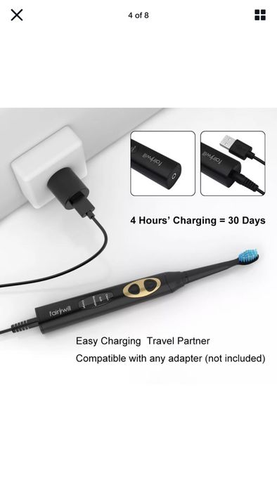 Perie electrica Fairywill Uk - tehnilogie Sonica