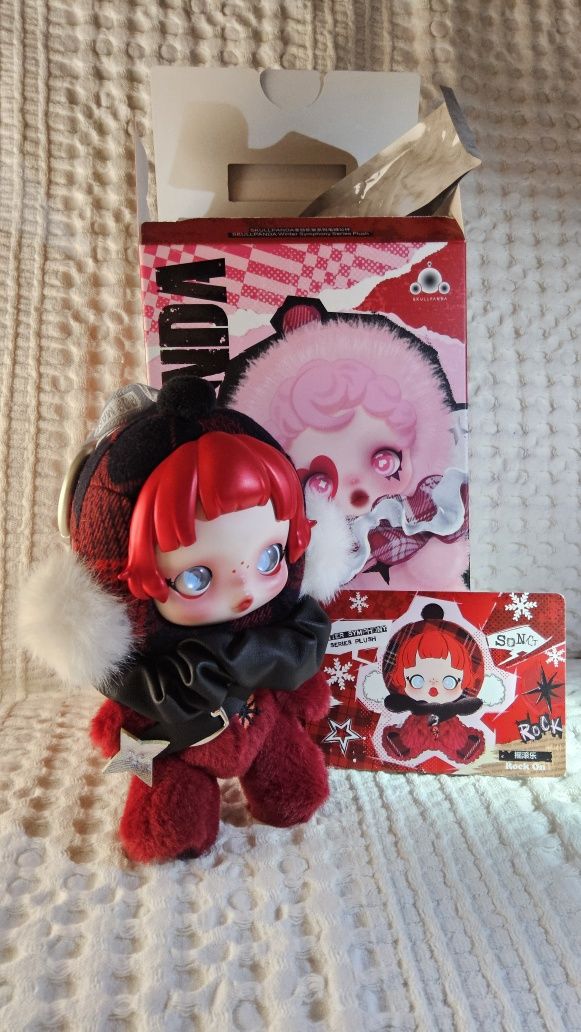 Skull Panda Winter Symphony Series Plush - Rock On