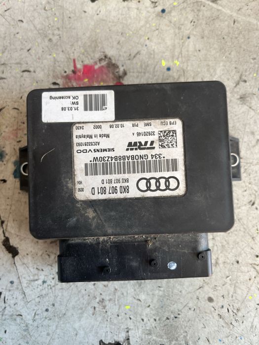Modul frana mana audi a4 b8  cod 8k0907801 d