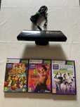 Kinect Sensor Pt Xbox 360  cu 3 Jocuri. Zumba. Kinect Sports.Adventure