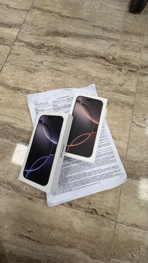 Iphone 16 pro max 256gb нов ,36м гаранция