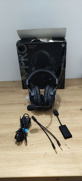 Căști gaming Logitech G Pro X SE Wired