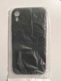 Husa Iphone XR (transparenta plastic sau neagra silicon)