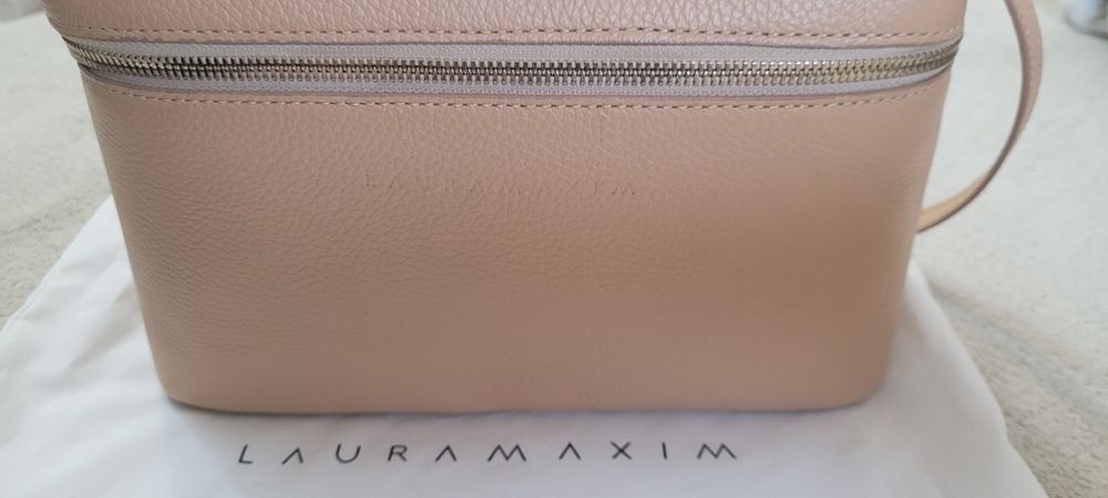 Geanta Laura Maxim, Minimal maxi, bej