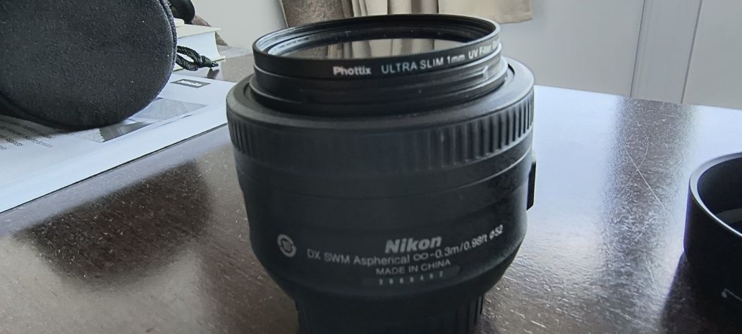 Nikon obiectiv 35 mm impecabil estetic și functional+ filtru cadou