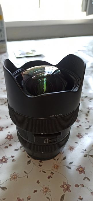 Продам объектив Sigma 14-24 mm f/2.8 Art на Canon