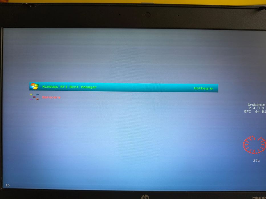 HP ProBook 6570b i7 dual boot Windows 11/Batocera