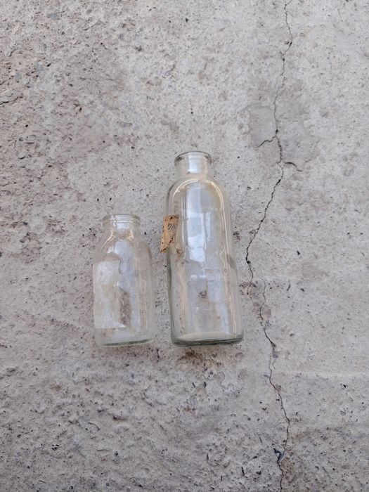 Бутильки от капильниц в большом объёме б/у