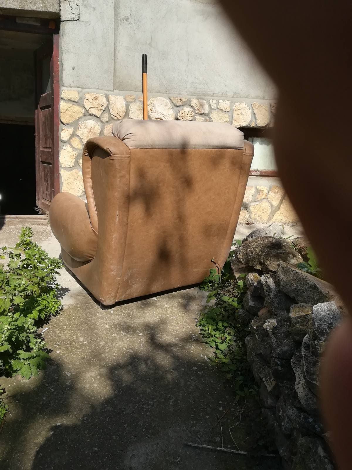 Комплект фотьойли 2бр+табутетка