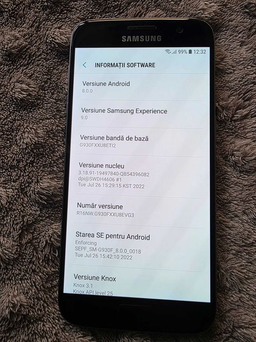 Samsung S7 - black / Gold -