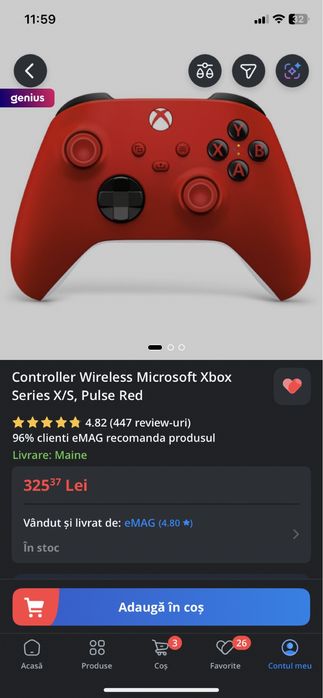 Controller Microsoft Xbox X/S Original