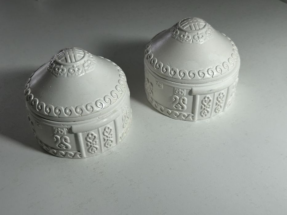 Глиняные шкатулочки Юрты