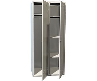 LS 21 U - Метален гардероб комбиниран