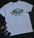 Syna World T-shirt (White / blue graffit) / Суна тениска
